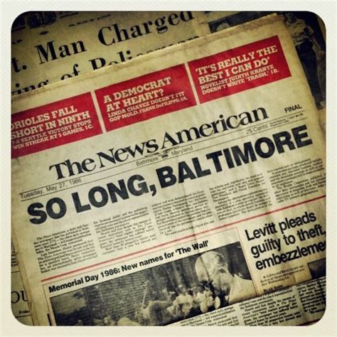 baltimore newspapers list